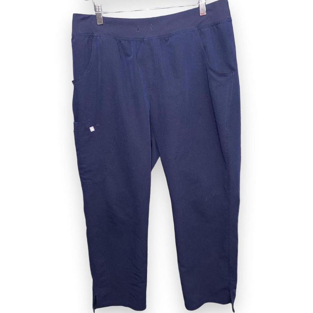 Figs Kade Cargo Scrub Pants Navy XL *no drawstring*